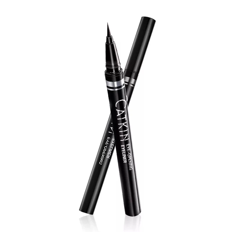 

TT Catkin Eye-Opening Liquid Eyeliner Long-Lasting Anti-Smudge Sweatproof and Waterproof Extremely Thin Soft Head for Beginners