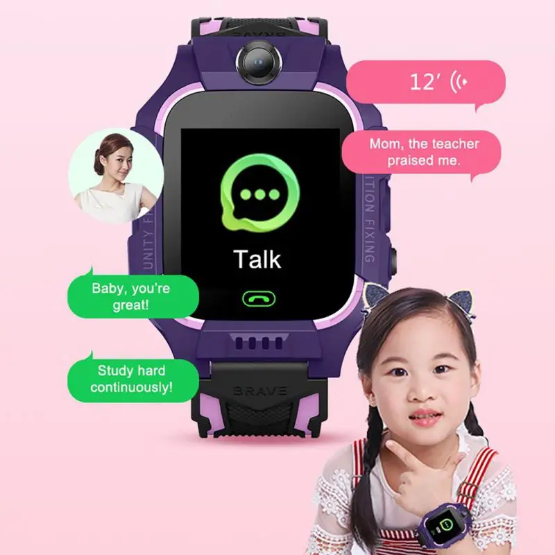 Kids Smart Watch IP67 Waterproof Silicone Strap Children Wrist Smartwatch For Girls Boys Birthday Gifts | Электроника