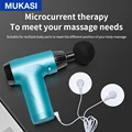 MUKASI LCD Display Pulse Massage Gun Electric Massager Deep Muscle Relaxation For Body Neck Shoulder Back Fitness Pain Relief
