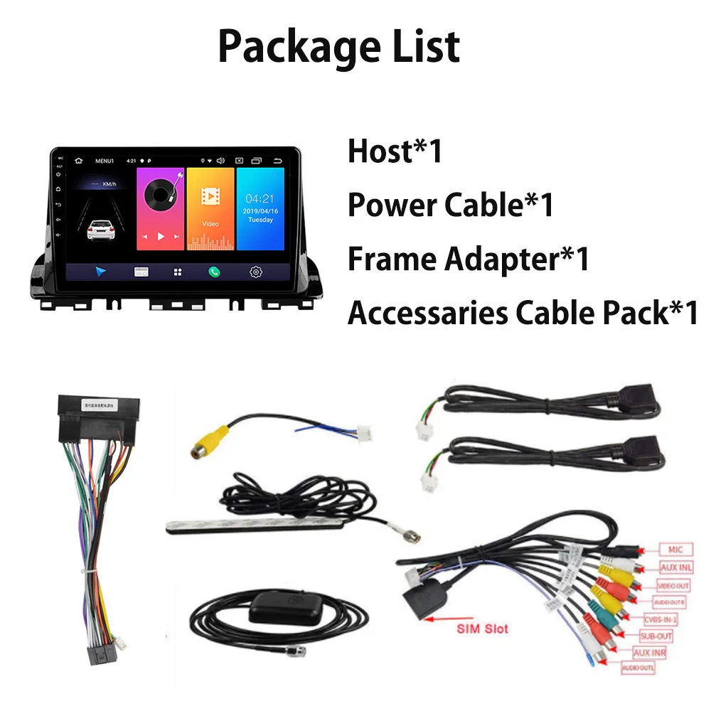 

Android 10.0 Car Radio Multimedia Video Player For KIA Cerato 4 2018 2019 2020 Steering Wheel Control Mirror Link Carplay USB BT