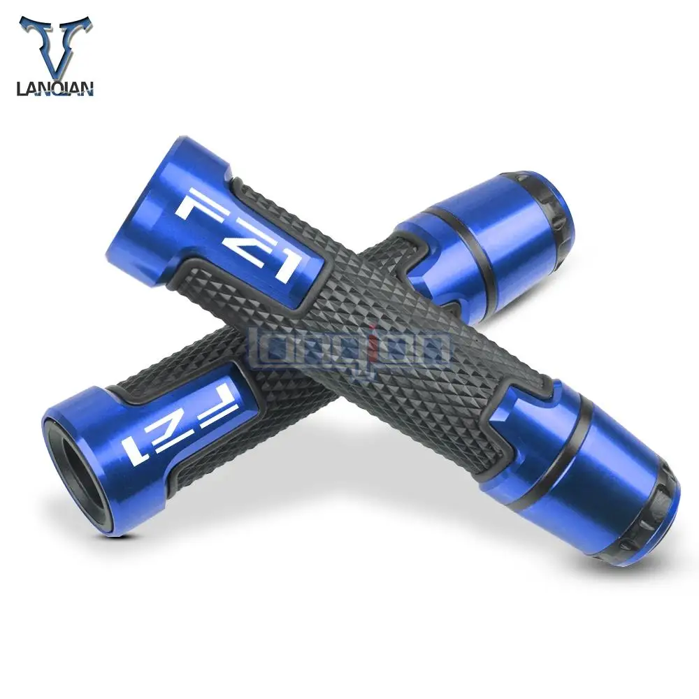 

7/8'' Motorcycle Aluminum Plastic Handle Grips With Logo For YAMAHA FZ1 FAZER FZ1 2001 2002 2003 2004 2005 2006 2007 2008-2015