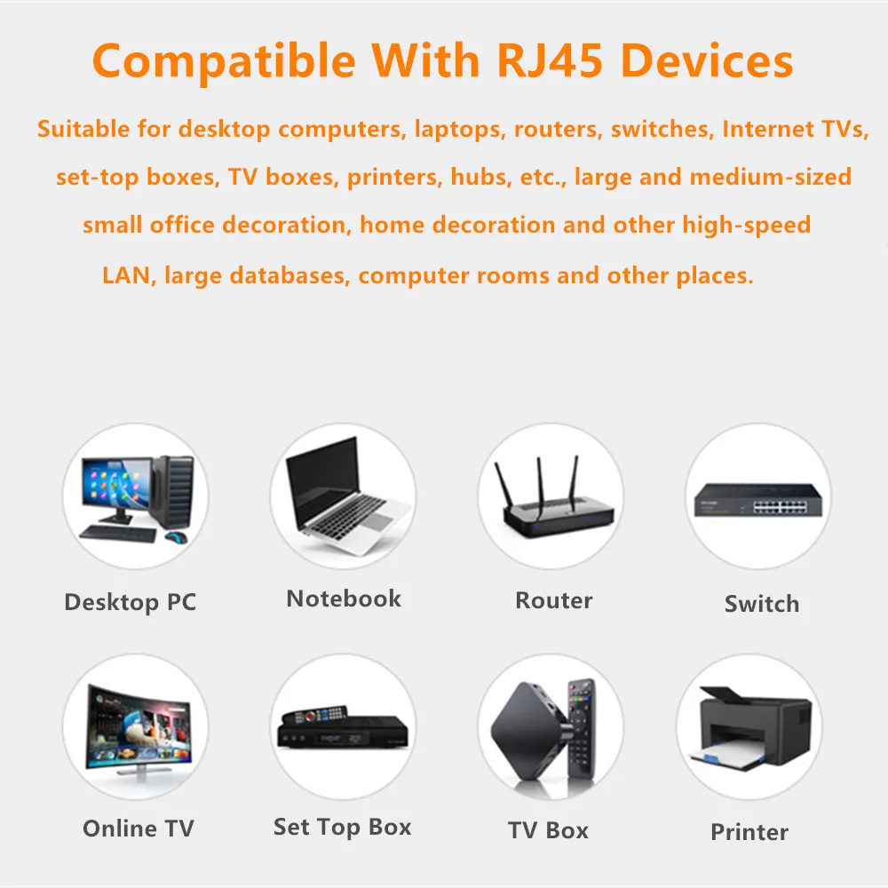 Цветной компьютерный сетевой кабель с коннектором RJ45 8p8c RJ 45 Ethernet Lan переходник