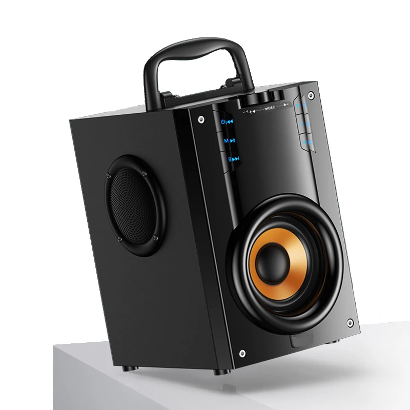 Беспроводной Bluetooth динамик портативные колонки стерео сабвуфер SOAIY мощный