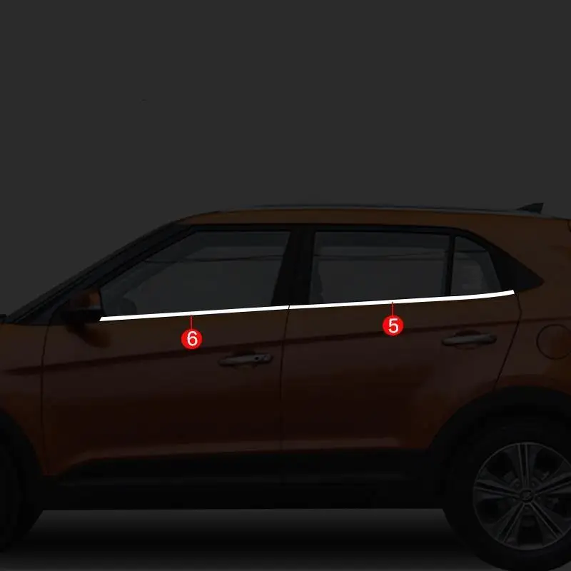 Автомобильные авто хромированные модифицированные оконные наружные