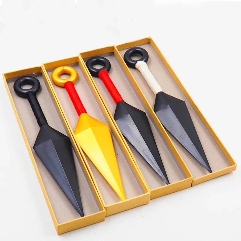 Высокое качество Большой размер 1 шт Аниме оружие реквизит ниндзя Узумаки кунай