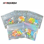 100 шт., мини-пакеты для упаковки трав и порошков