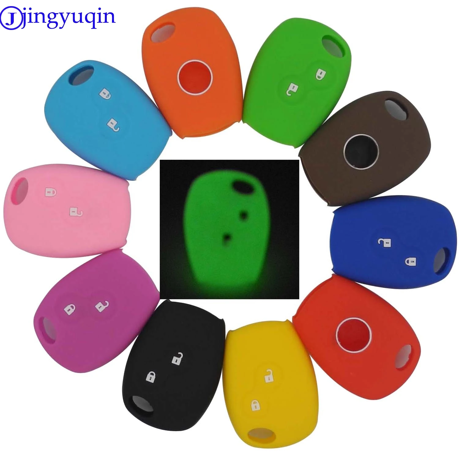 Силиконовый резиновый чехол для автомобильного ключа с пультом дистанционного управления jingyuqin 2 Btns чехол для Renault Kangoo DACIA Scenic Megane Sandero Captur TPU Силиконовый резиновый чехол для автомобильного ключа с пультом дистанционного управления jingyuqin 2 Btns чехол для Renault Kangoo DACIA Scenic Megane Sandero Captur TPU