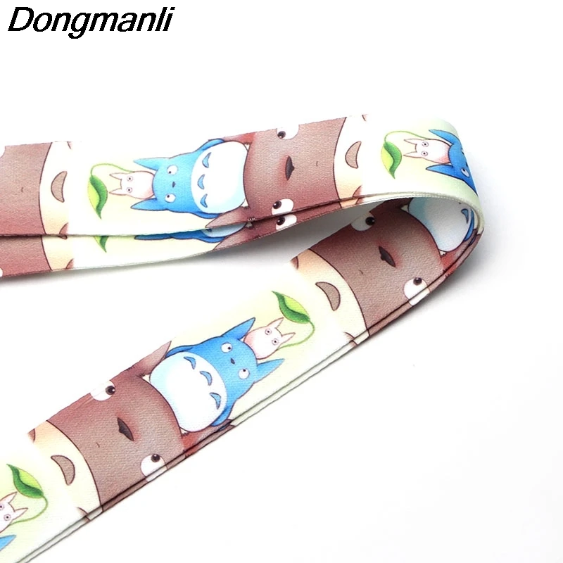 

PC115 Wholesale 20pcs / lot Cute keychain lanyards id badge holder ID Card Pass Gym Mobile Phone USB Badge Holder key strap