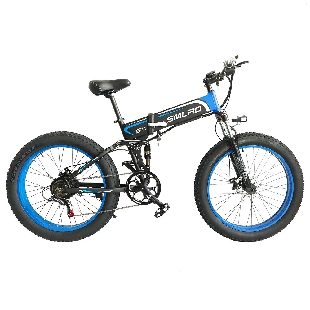 Verkaufen 1000W Motor 14AH SAMSUNG Batterie E-Bike Hydraulische Bremse 26 Zoll Fett Reifen Elektrische Fahrrad Elektrische Fahrrad Freies Verschiffen