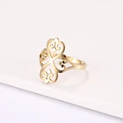 Cazador винтажное Филигранное кольцо на удачу, женские элегантные кольца в форме сердца из нержавеющей стали, ювелирные изделия для девочек, подарок на день рождения 2022