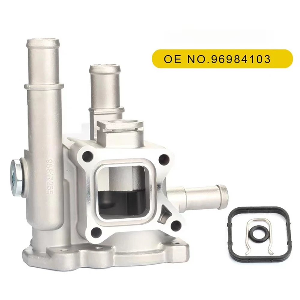 Алюминиевый корпус термостата кожух для Chevrolet Chevy Cruze Aveo Orlando и Opel Astra Zafira Signum Moka