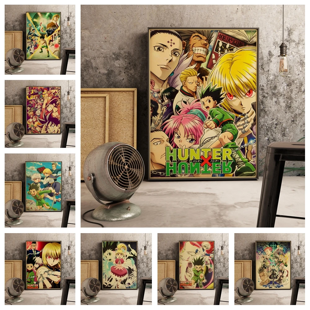 

5D DIY Diamond Painting Japanese Anime Hunter Picture Rhinestone Mosaic Art Full Drill Cross Stitch Kit Handmade Gift Home Decor