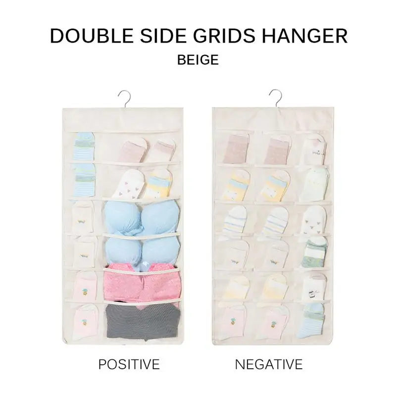 Горячая полка для хранения шкаф подвесная органайзер 30 карманов одежды носок