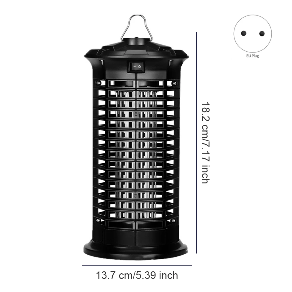 

LED Insect Killer Mosquito Killing Lamp Powerful Insect Killer Light-Emitting Flying Insect Trap With Metal Hook Portable Light