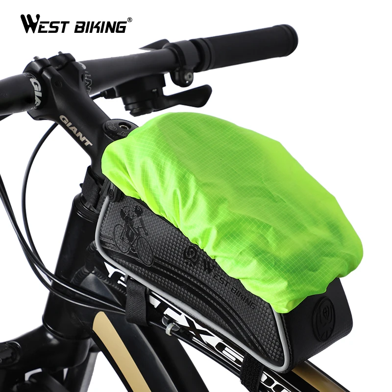 WEST BIKING велосипедная передняя рамка Топ труба сумка для велосипеда