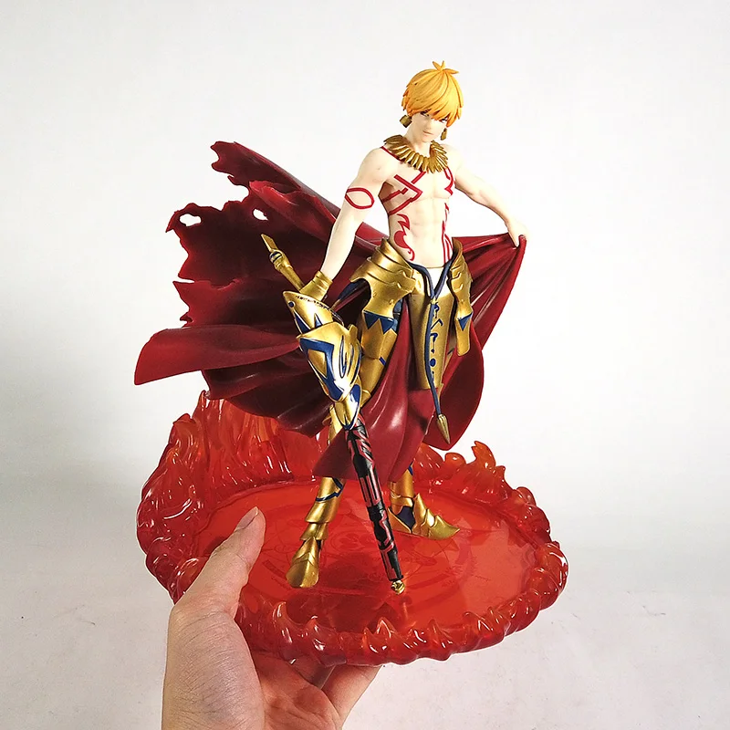 

Anime FGO Fate Grand Order Caster Archer Gilgamesh 1/8 Scale Painted PVC Action Figure Statue Collection Model Toys Doll Gift