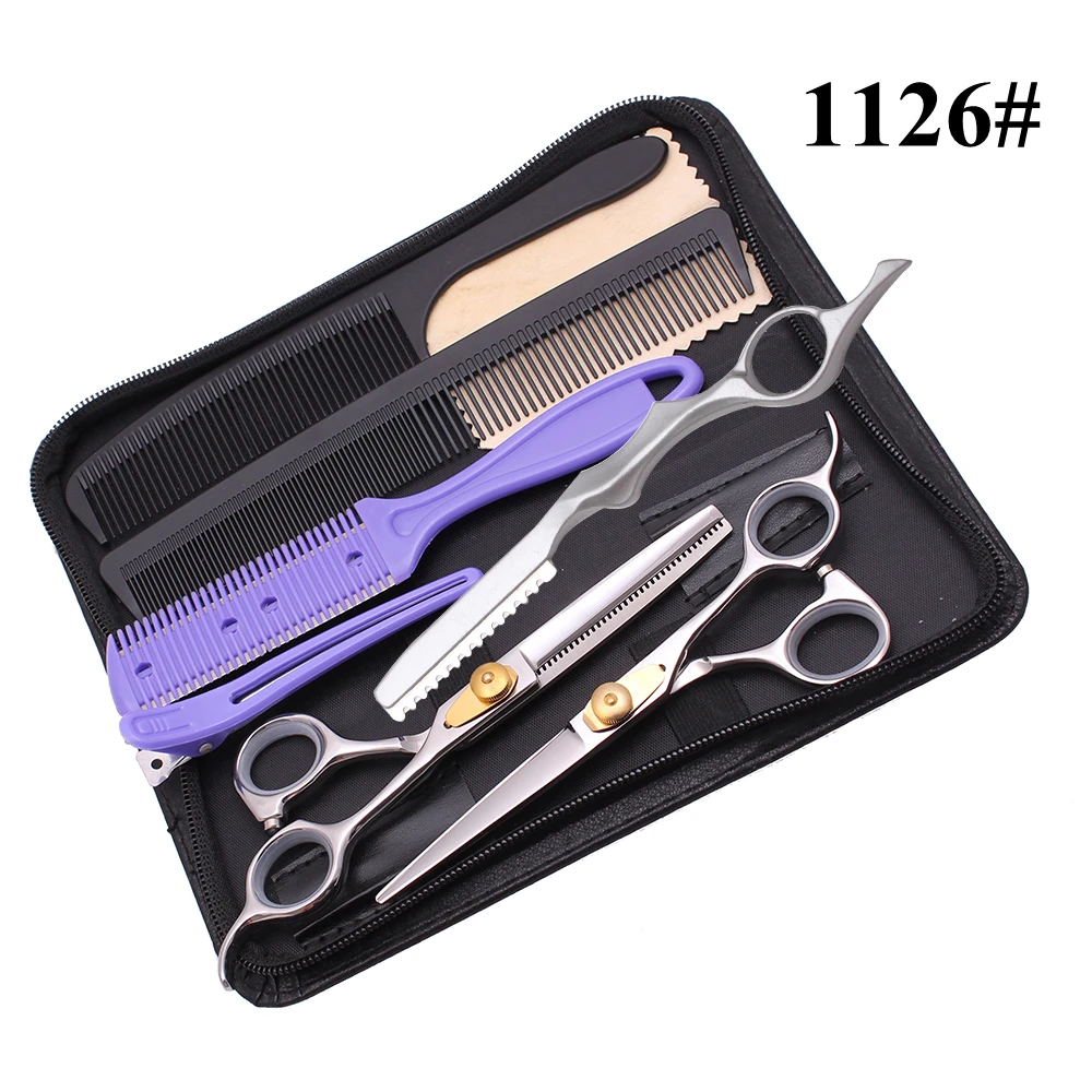 Парикмахерские ножницы с защитой от зубов профессиональные из японской стали