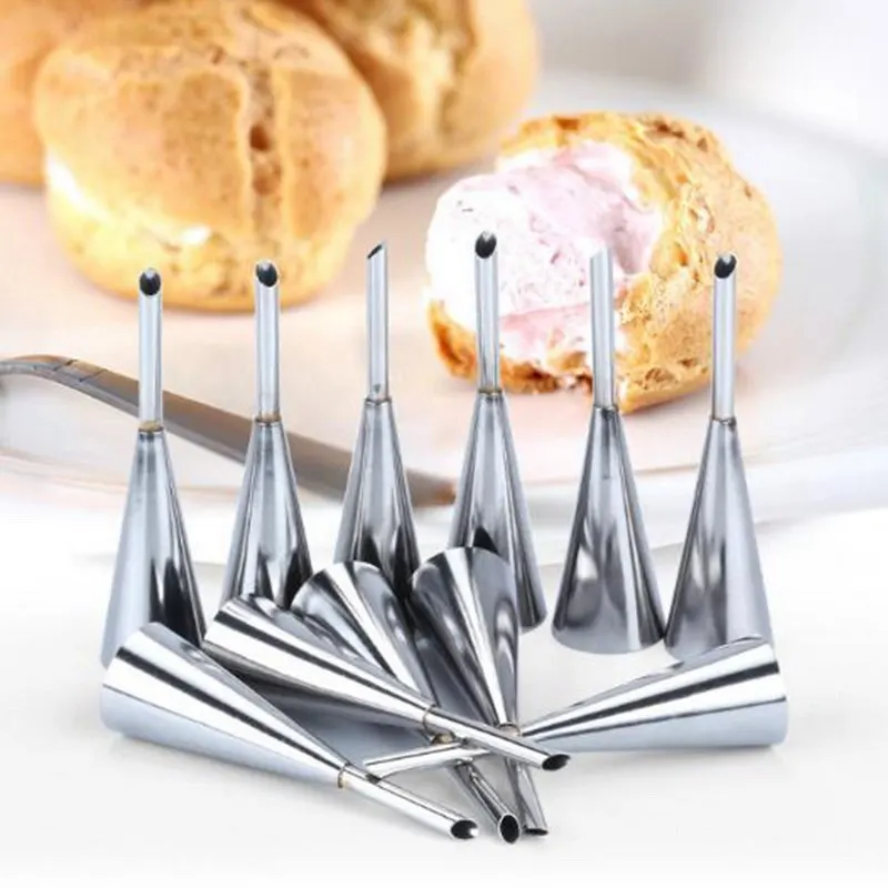 8 шт. силиконовый кондитерский мешок для обледенения крема + 6 кухонных