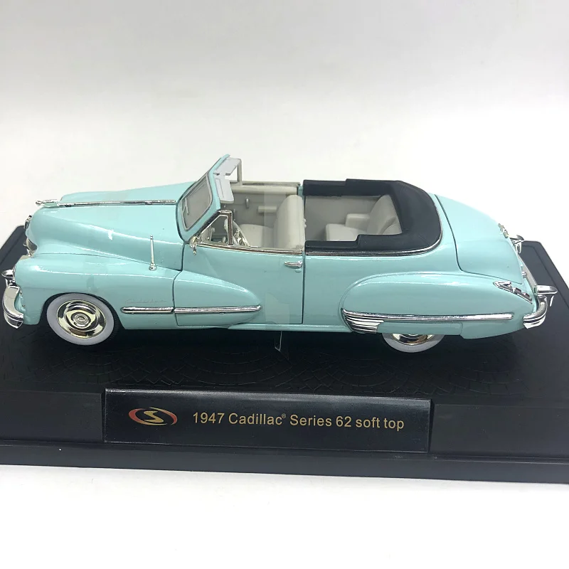 Оригинальная 1:32 1947 г. Cadi llac винтажная игрушечная машинка из сплава игрушки для