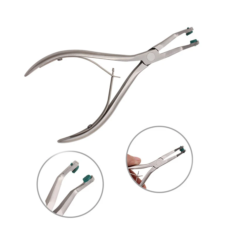 Dental Crown Plier Dentist tools Temporary teeth removal pliers Temporary tooth