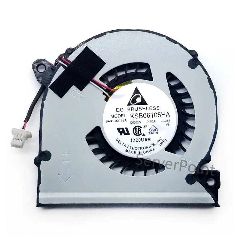 Новый вентилятор охлаждения ноутбука для SAMSUNG NP740U3E 740U3E 730U3E DELTA BA31 00139A KSB06105HA CJ43 5V
