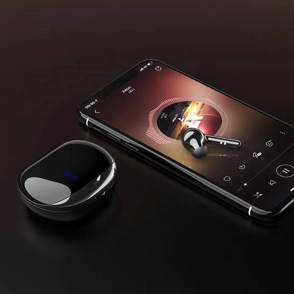 

Earphone TWS Wireless Bluetooth V5.0 Headphones Stereo Earbuds Headset Touch Gaming Headset earphones