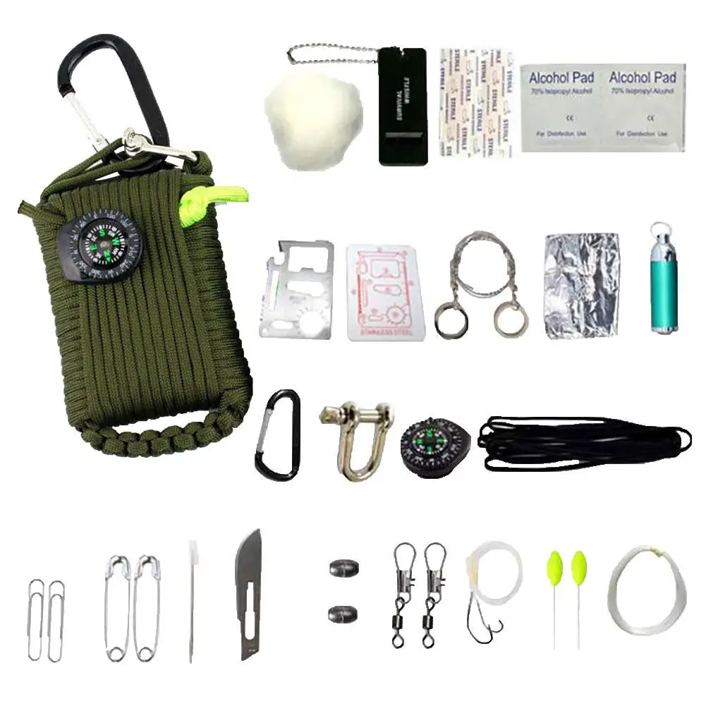 SOS наружная Аварийная сумка для домашнего автомобиля набор выживания чехол