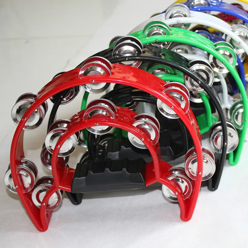 1 шт. бубен перкуссия Музыкальные инструменты ручной Колокольчик для вечеринки