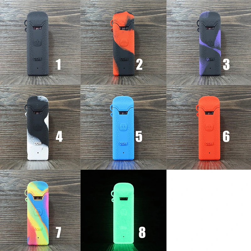 Текстурный силиконовый чехол для Uwell crown pod защитный резиновый | Электроника