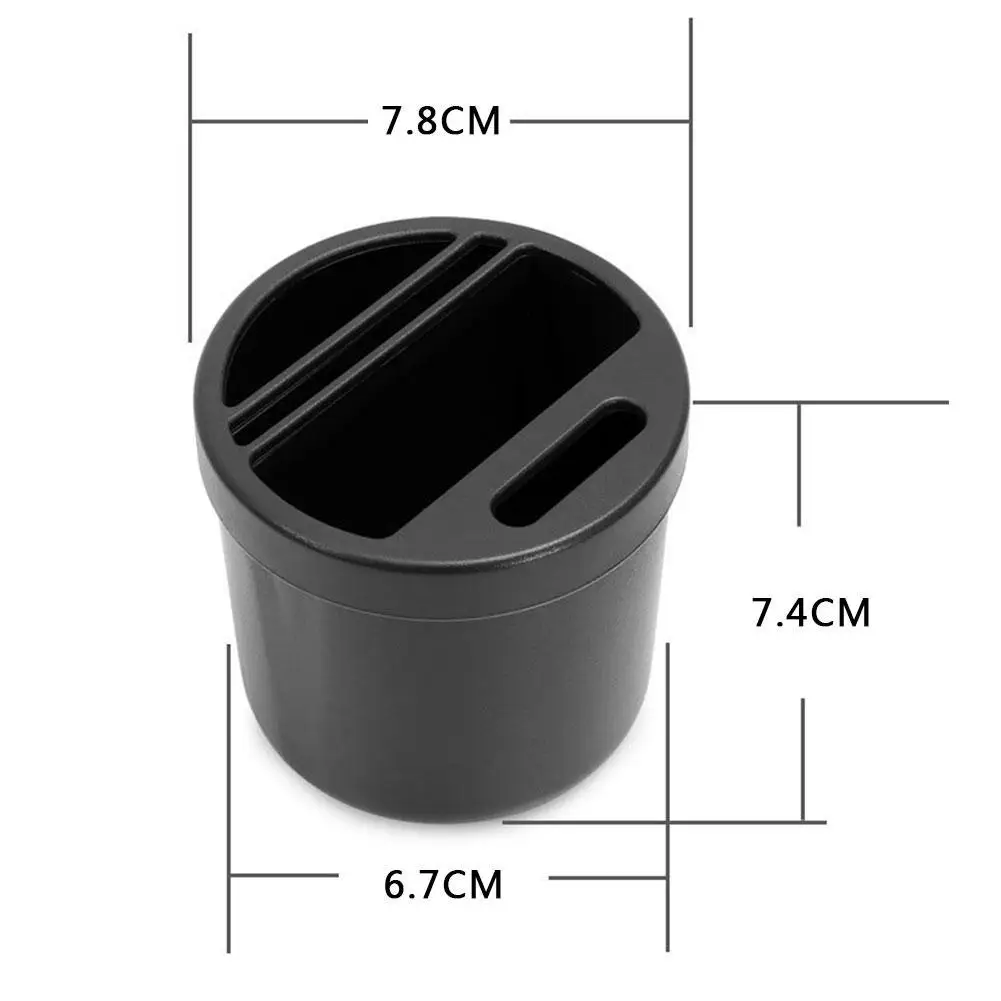 

New Car Armrest Box Cigarette Coin Card Holder Storage Auto Cup Box Box Accessories Storage Auto Organizer Car-styling E9K8