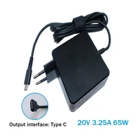 fororiginal universal laptop charger usb type c adapter 45w 20v 3 25a for asus lenovo dell hp usb c laptop adp 45ew a eu plug