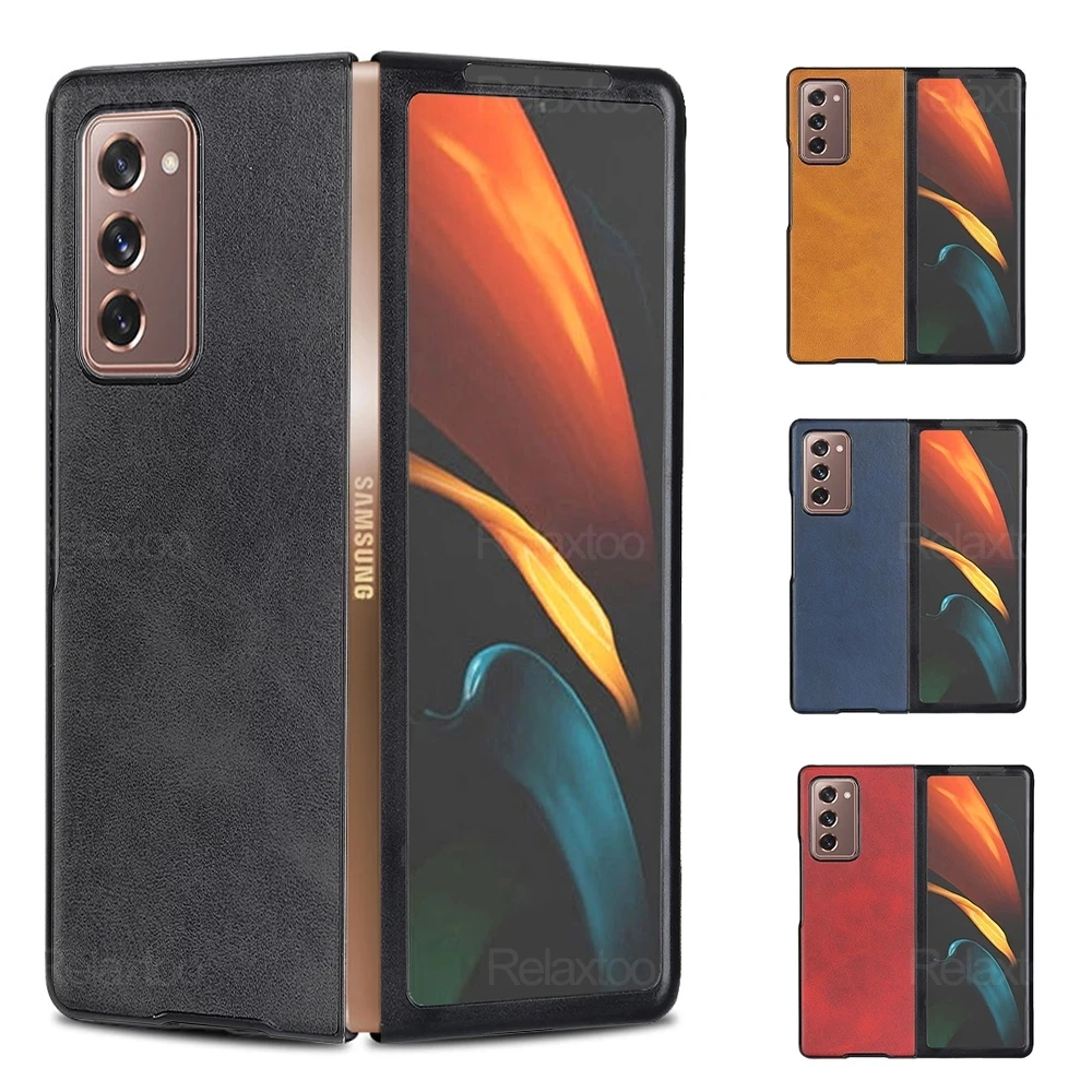 

foldable leather phone case for samsung galaxy Z Fold 2 5G case cover for samsung galaxy Z Fold2 5G shockproof coque fundas