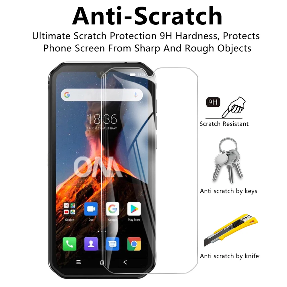 3Pcs Tempered Glass For BLACKVIEW BV9900 Glass Screen Protector Premium Tempered Glass for BLACKVIEW BV9900 Pro Protective Film