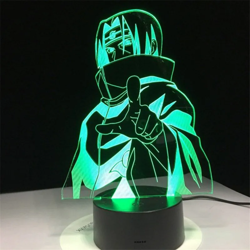 

Cartoon kids Japanese Manga Anime Friendship Comic Sensor Lamp nightlight 3D Lamp Led Night Light