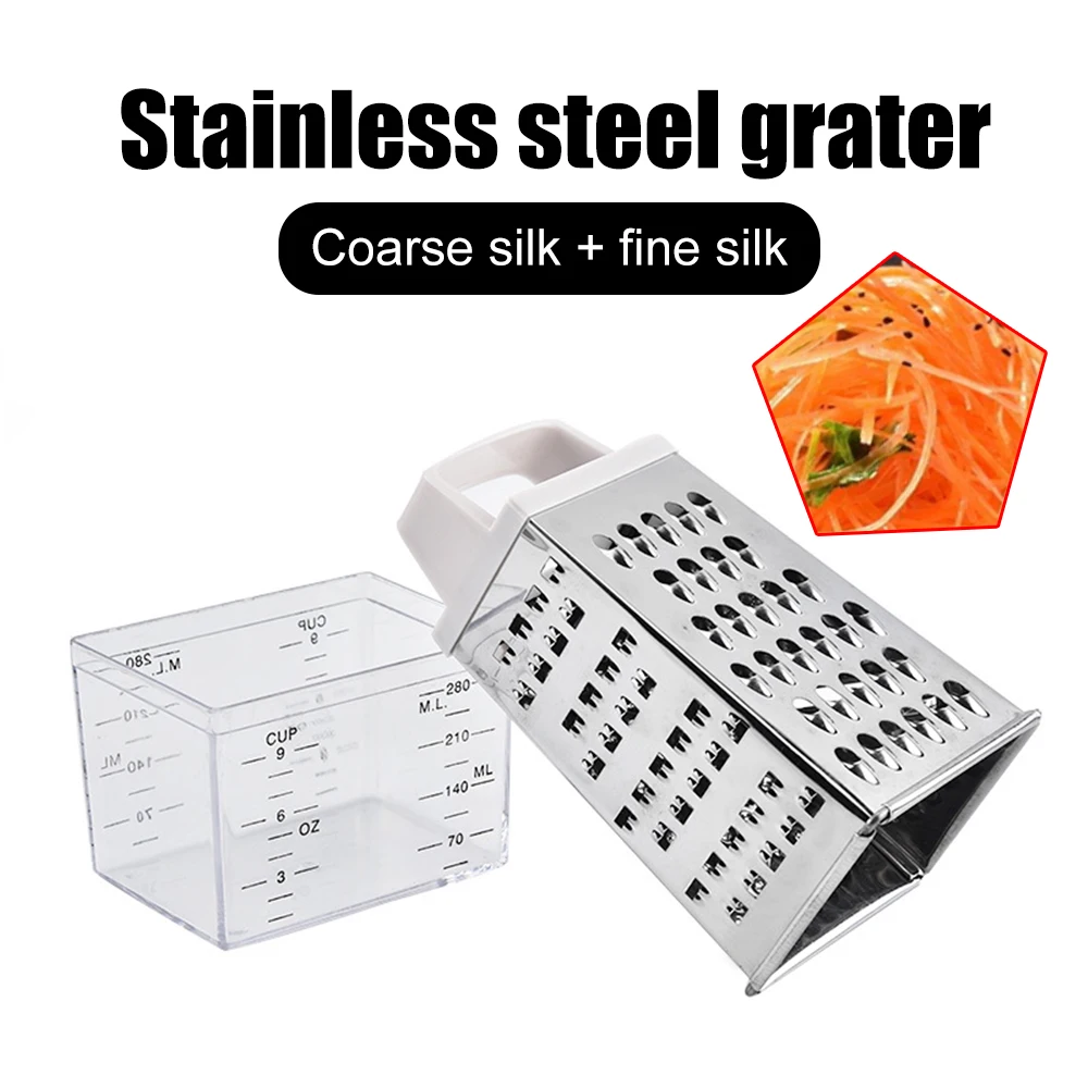 4 х сторонняя терка для овощей многофункциональные лезвия сыр морковь картофель