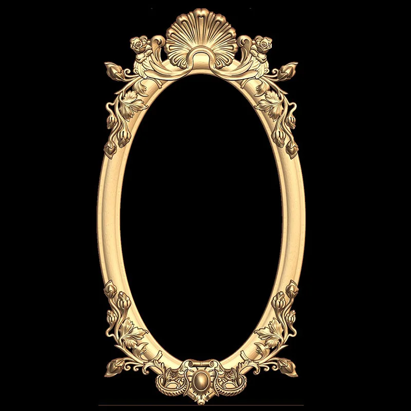 Овальная рамка 3d модель рельеф для гравировки с ЧПУ в формате STL | Инструменты