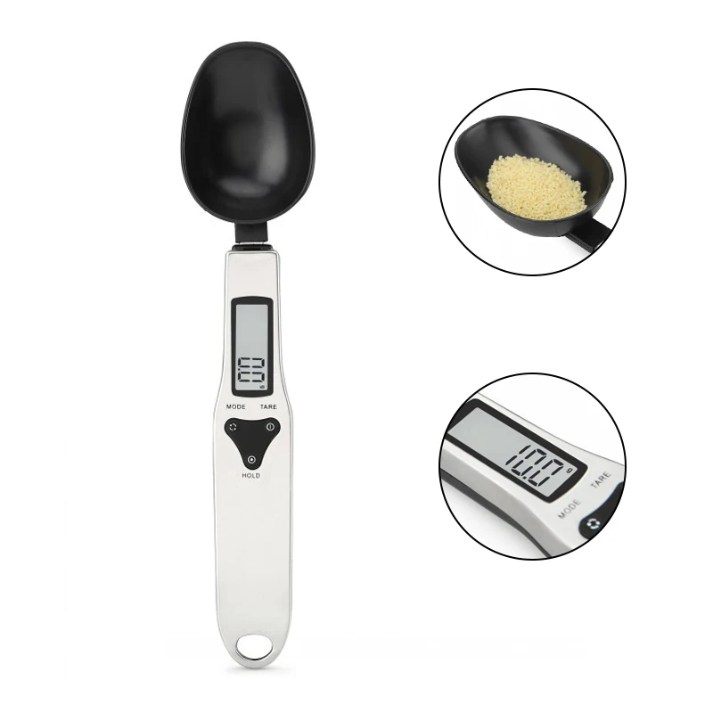 

500g/0.1g Mini Digital Measuring Spoons High Precision Kitchen Scales Electronic LCD Weight Food Scale Household Weighing Tools