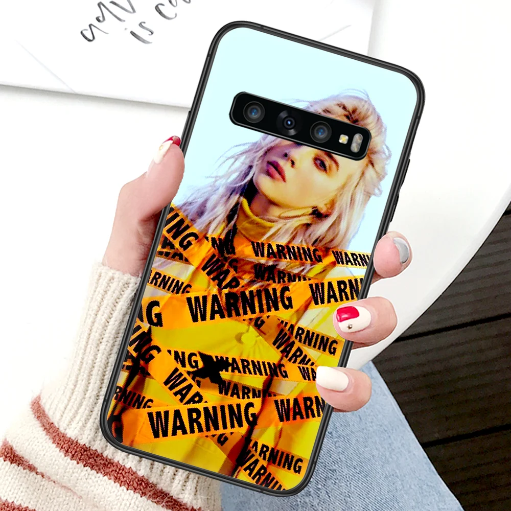 

Billiee Phone Case For Samsung Galaxy Note S 8 9 10 20 Plus E Lite Uitra black Waterproof Pretty Cell Trend Cover 3D Prime Soft