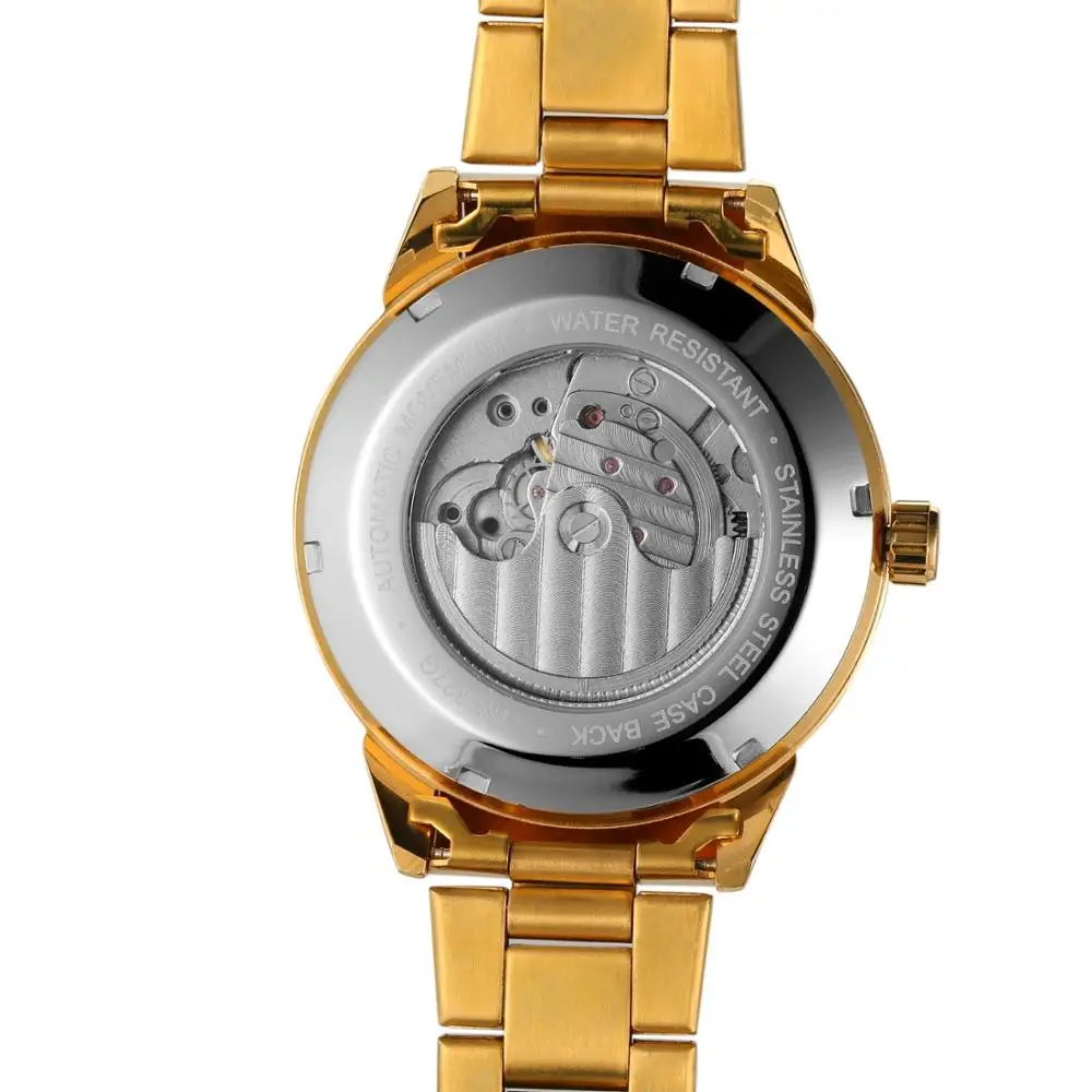 Часы наручные Forsining Мужские автоматические механические часы-скелетоны с