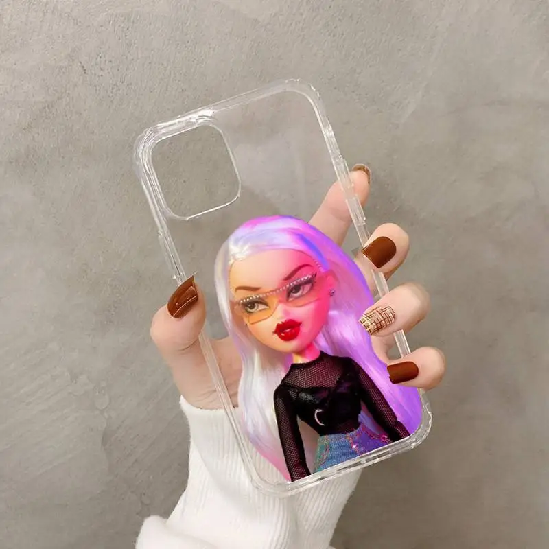 lovely Doll Bratz Phone Case for iphone 13 11 12 pro XS MAX 8 7 6 6S Plus X 5S SE 2020 XR case