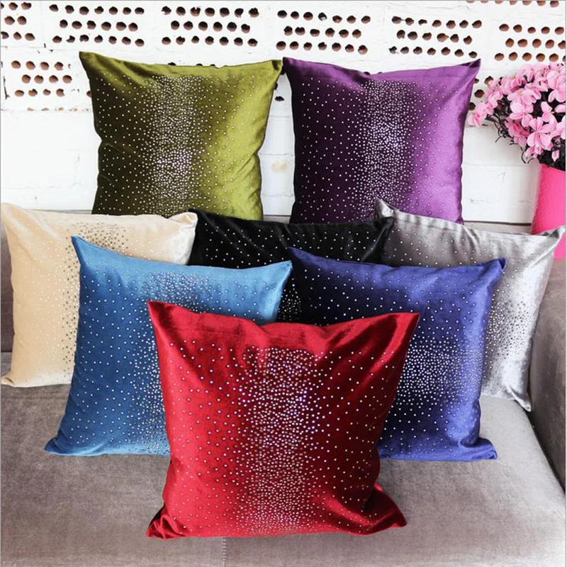 Двухсторонняя наволочка из хлопка и льна Мягкая Наволочка для дивана