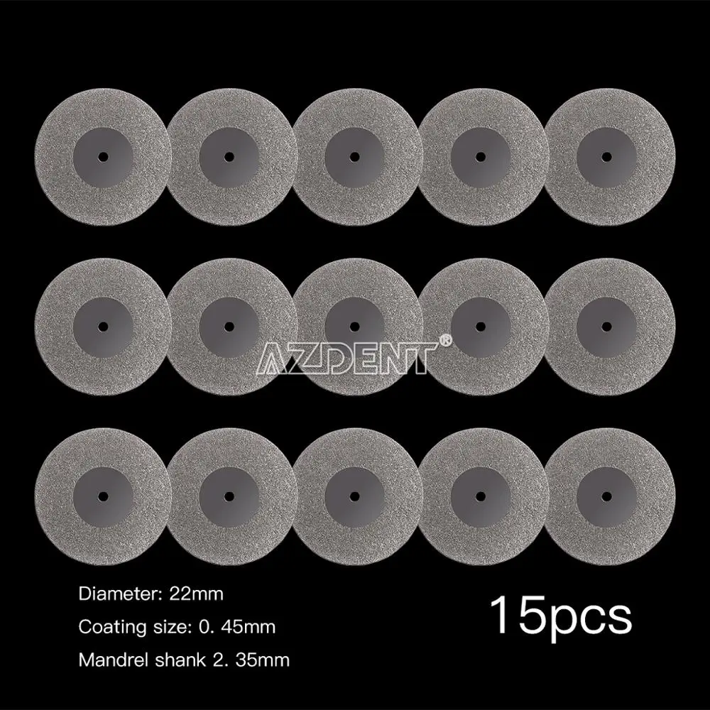 Стоматологический лабораторный алмазный диск для резки двухсторонний