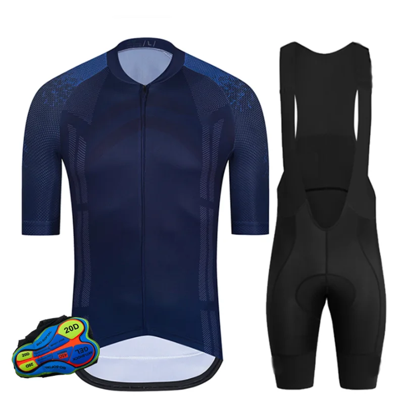 

Unisex Latest Fast Dry Breathable Cycling Suits High Quality Cycle Jersey Short Sleeve Custom Sportswear men