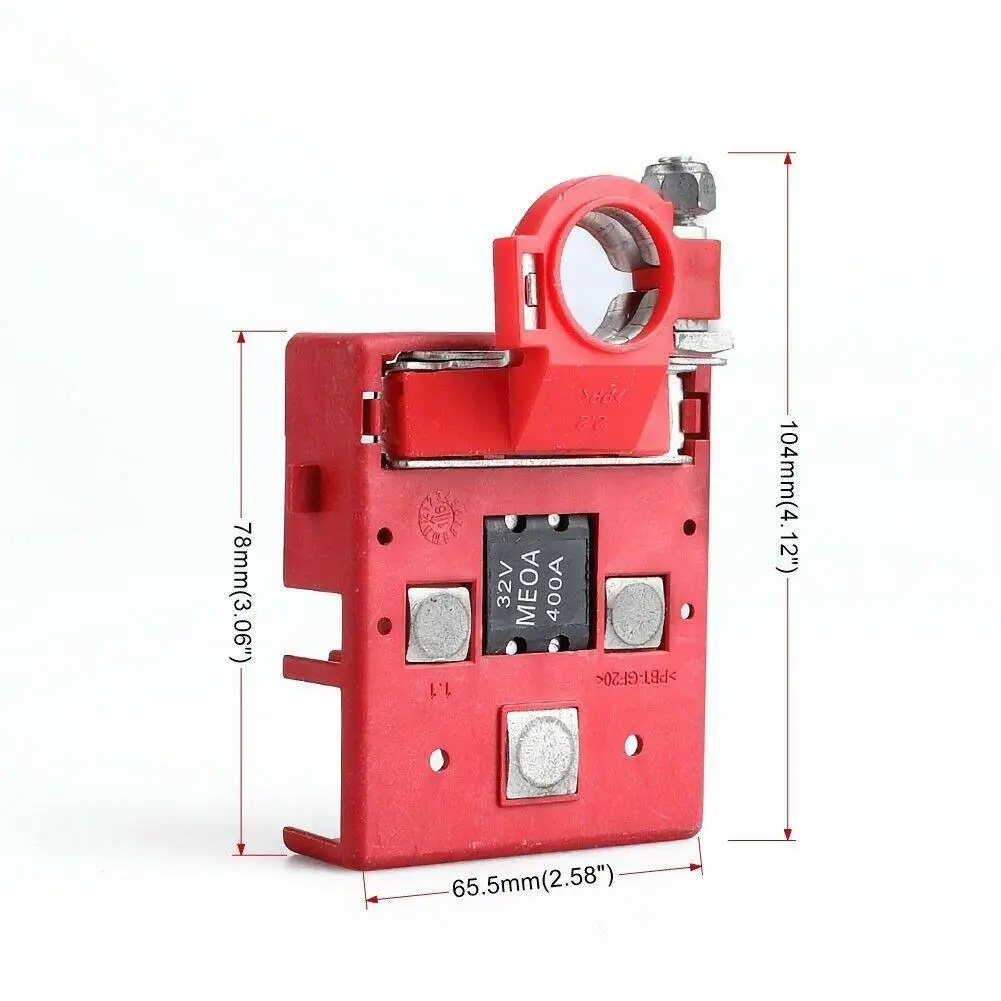 

Outdoor 32V 400A Battery Terminal Terminated Cable Terminal Fused Release One Into Box Fuse Distribution Battery Quick Unit G7E7