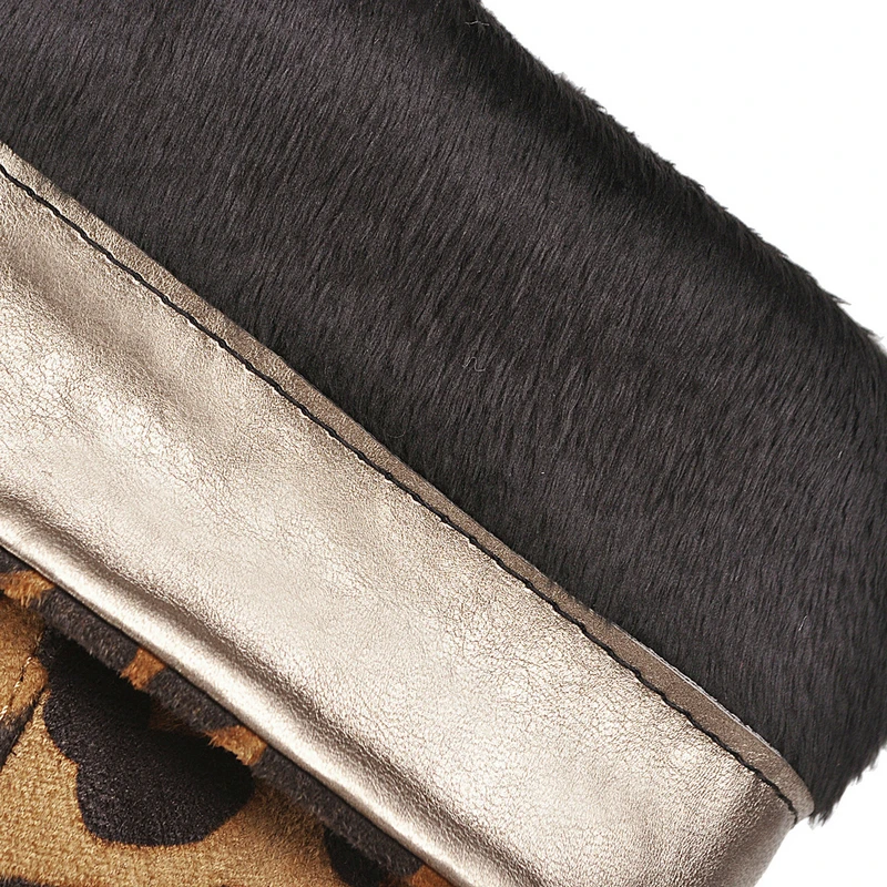 

New Arrivals Autumn Winter Ankle Women Boots Sexy High Heel Thin Heels Fashion Leopard Print Boots Women Shoes Plus Size 43