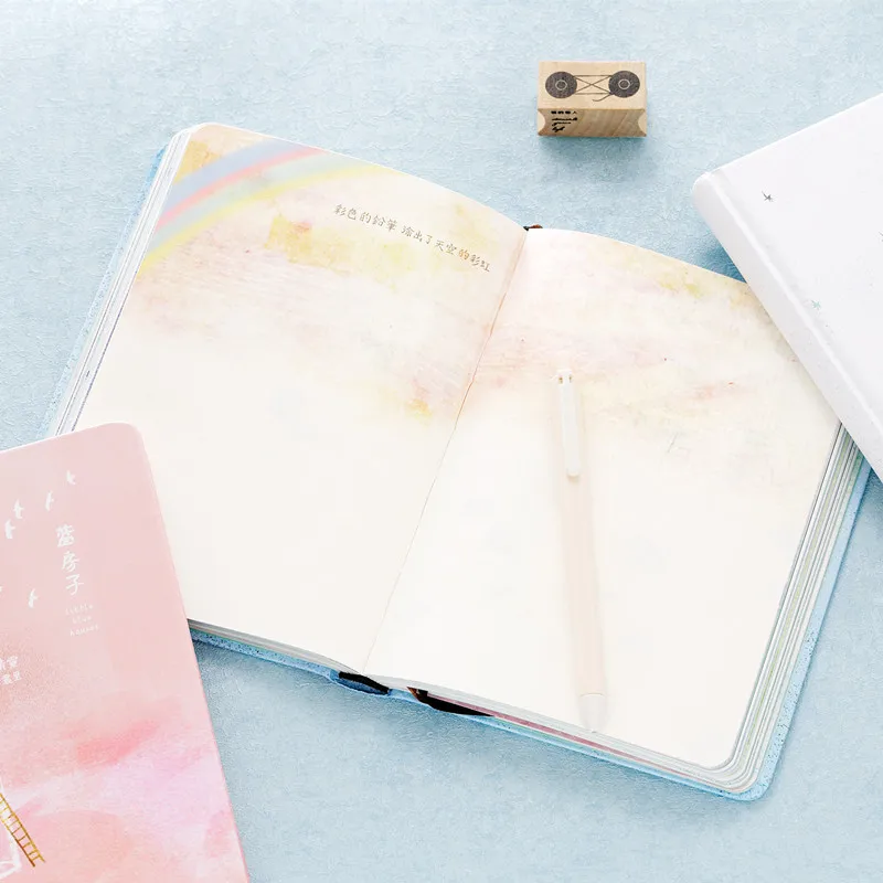 Необычный трендовый цветной блокнот формата A5 Книга в твердом переплете дневник