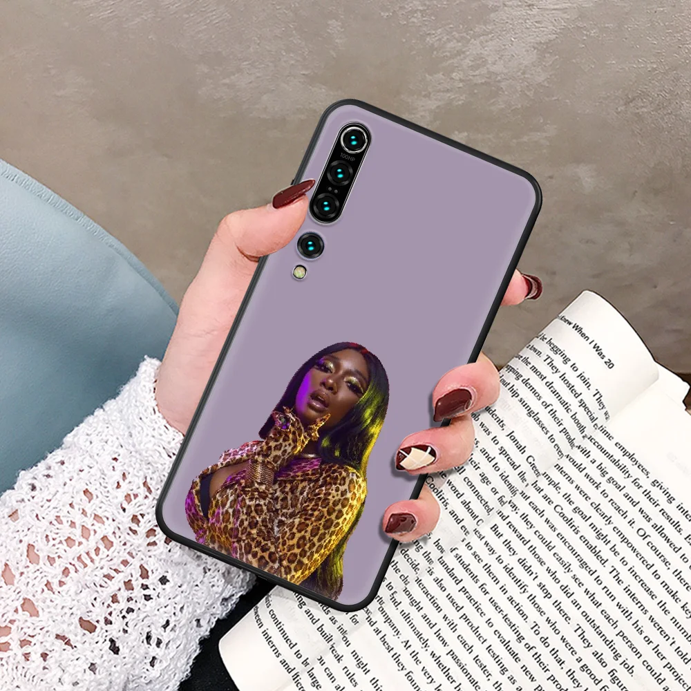 

Megan Thee Stallion Phone Case For Xiaomi Mi Note 10 A3 9 MAX 3 A2 8 9 Lite Pro Ultra black Waterproof Painting Cell Luxury