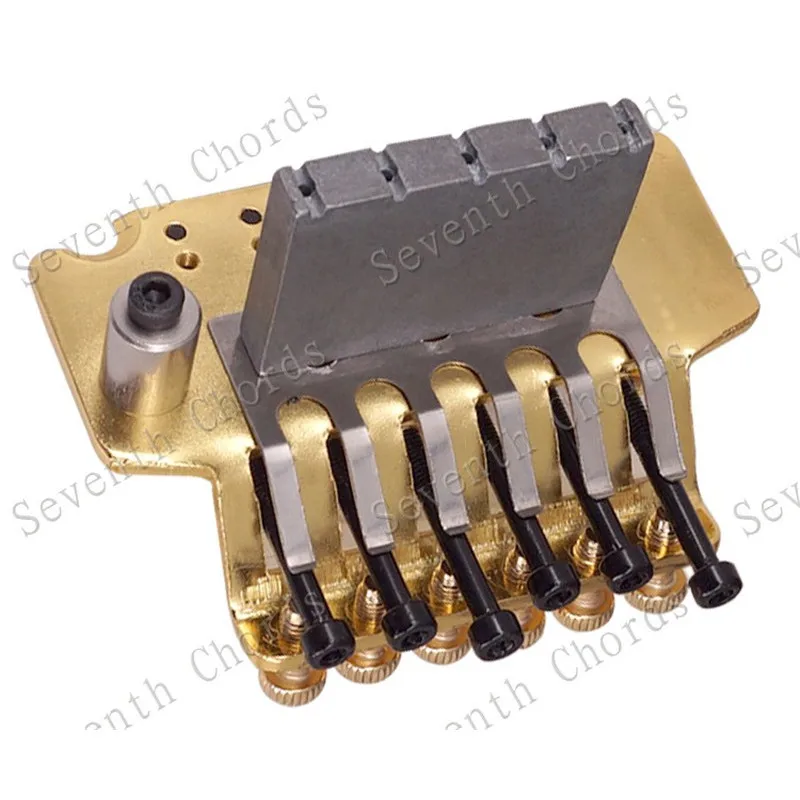 Набор электрогитары с тремоло-мост двойная блокировка сицием хром Черное золото