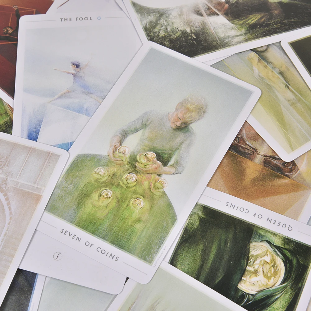 Высокое качество 79 шт фонтан Таро карты настольная игра для Famliy вечерние