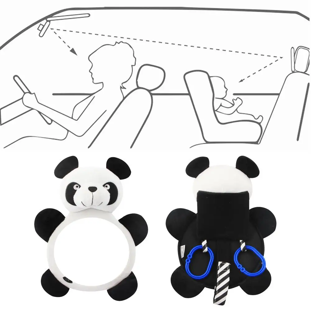 Регулируемое детское зеркало с широким видом заднего вида безопасное в салон